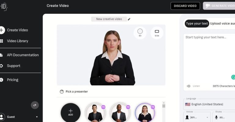 Ai DIGITAL HUMAN VIDEO GENERATOR