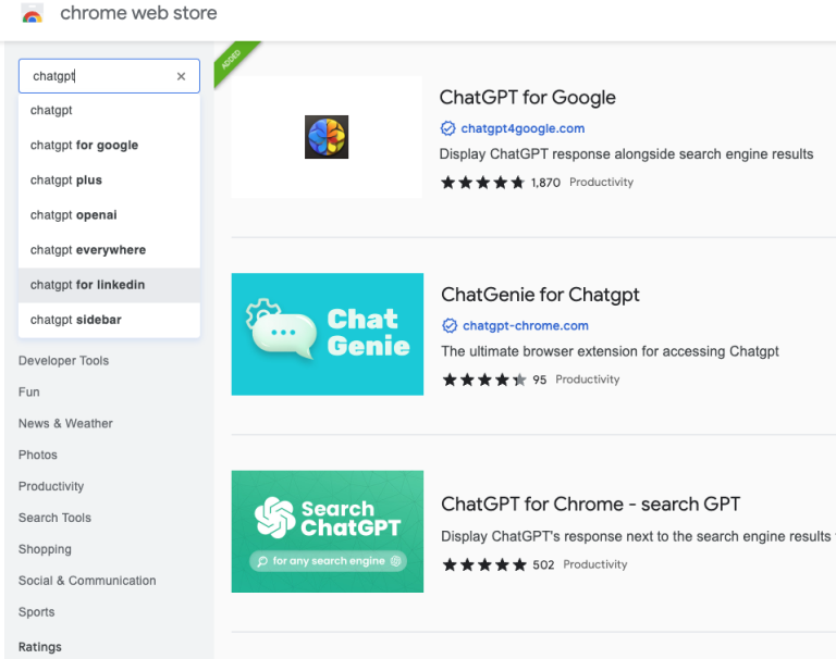 BEST CHATGPT CHROME-EXTENSIONS -GPT