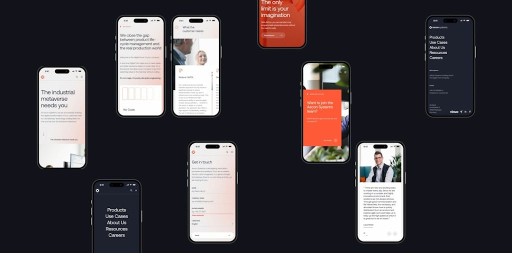 Collage of AI app interfaces