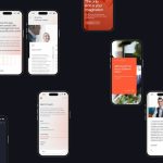 Collage of AI app interfaces