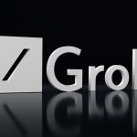 Graphic representation of Grok AI technology evolution