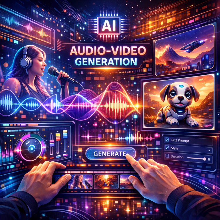 ComfyUI LTX-2 interface for audio-video generation
