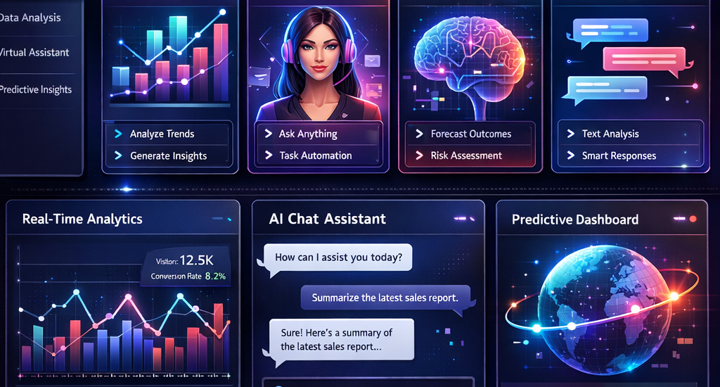 Manus AI computer interface with user-friendly design