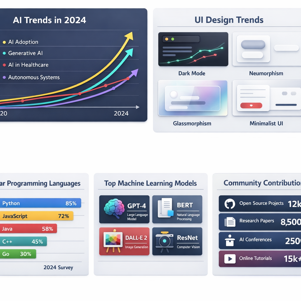 Trends in AI development on GitHub