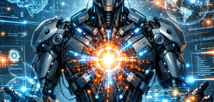 A depiction of Arcee's AI Trinity-large-thinking