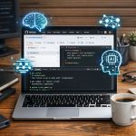 Github Ai local install on a laptop with coding interface