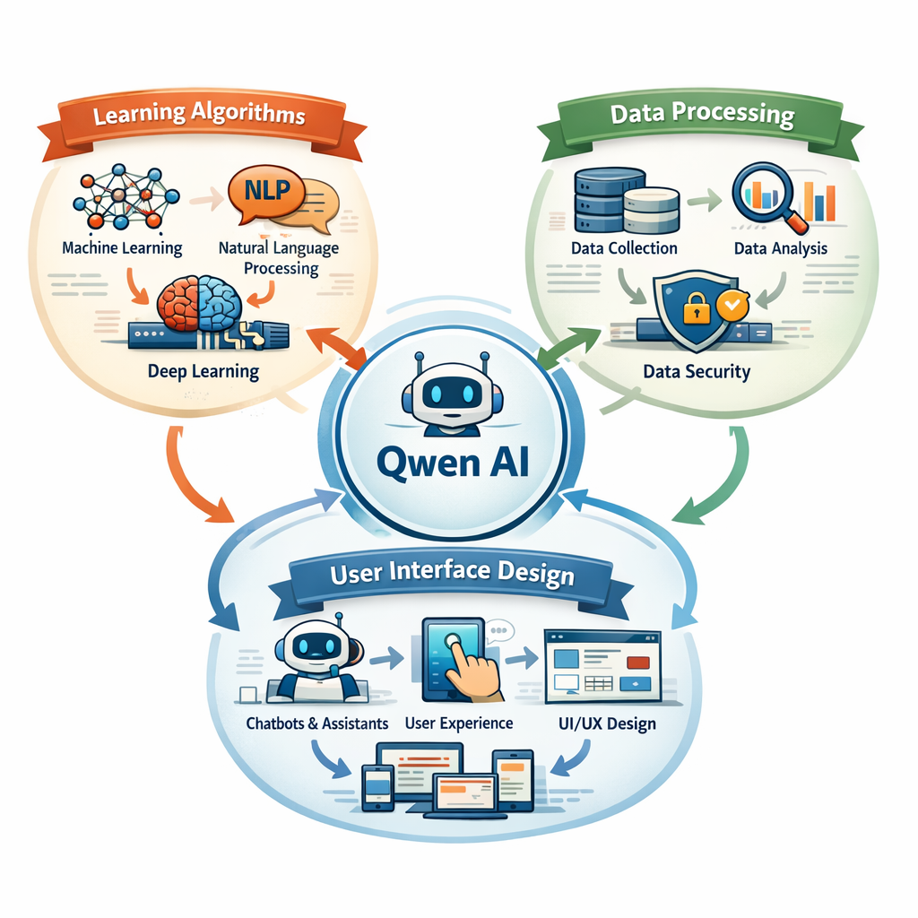 Diagram of Qwen Ai features and components.