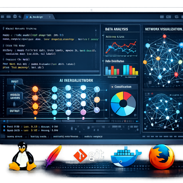 open-source AI agents interface and code visualization