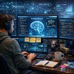 Programmer using best AI development tools 2026