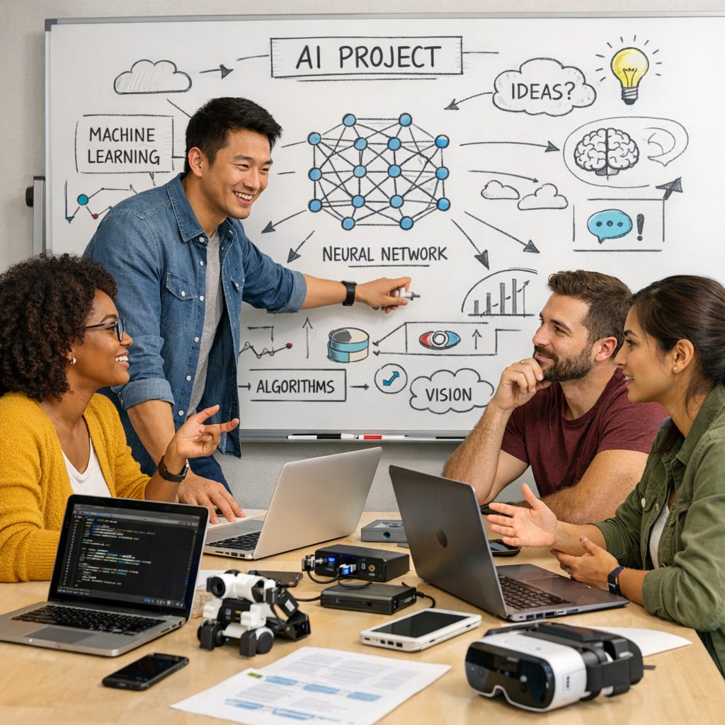 Team collaboration on AI development tools 2026