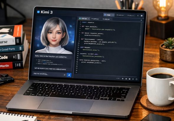 Kimi 3 local setup on a laptop