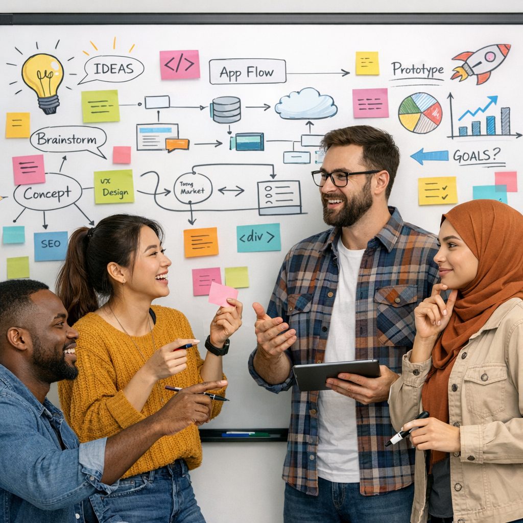 team collaboration using no-code tools