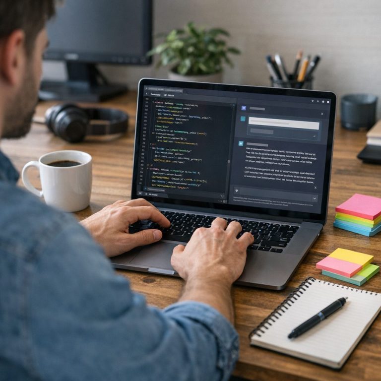 Programmer using LLMs in software development