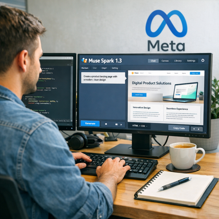 Developer using Muse Spark 1.3 for Meta Developers