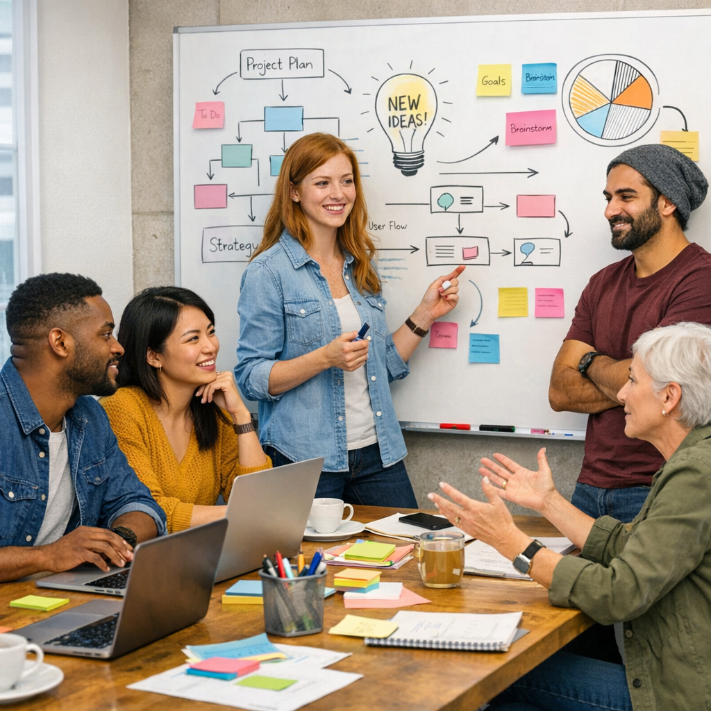 team collaboration on open-source projects